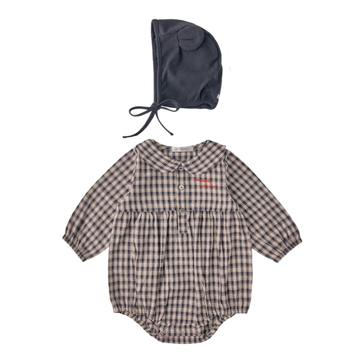 밍크뮤(MINKMUI) 모노체크세트바디슈트 (36A13-604-01)