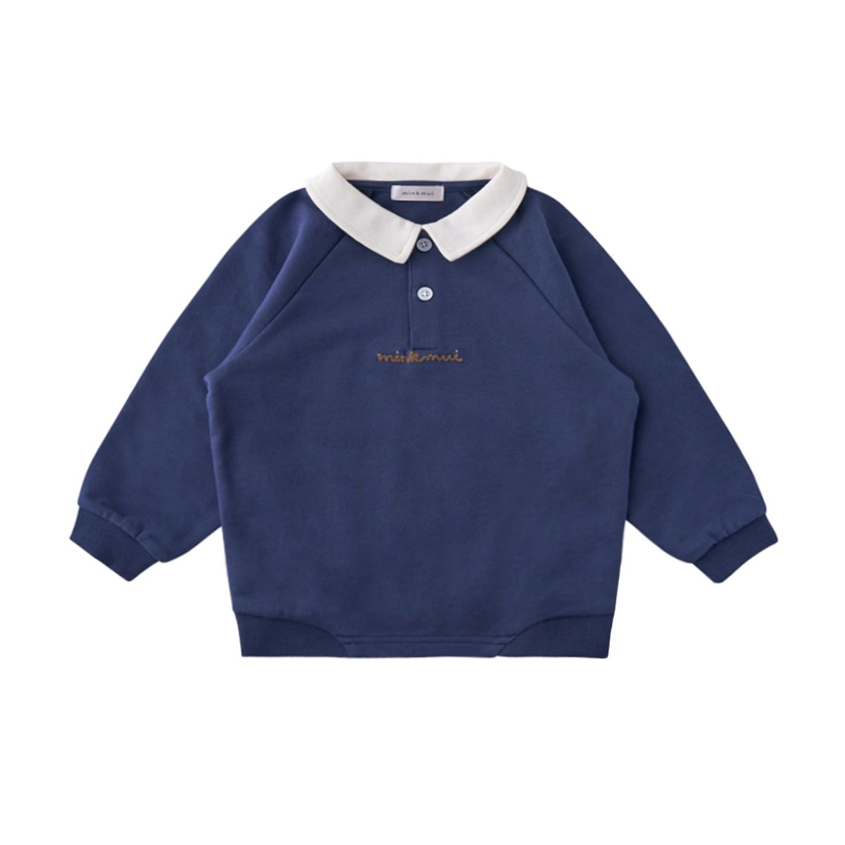 밍크뮤(MINKMUI) 베이직카라스웨트셔츠 (36A14-334-02)
