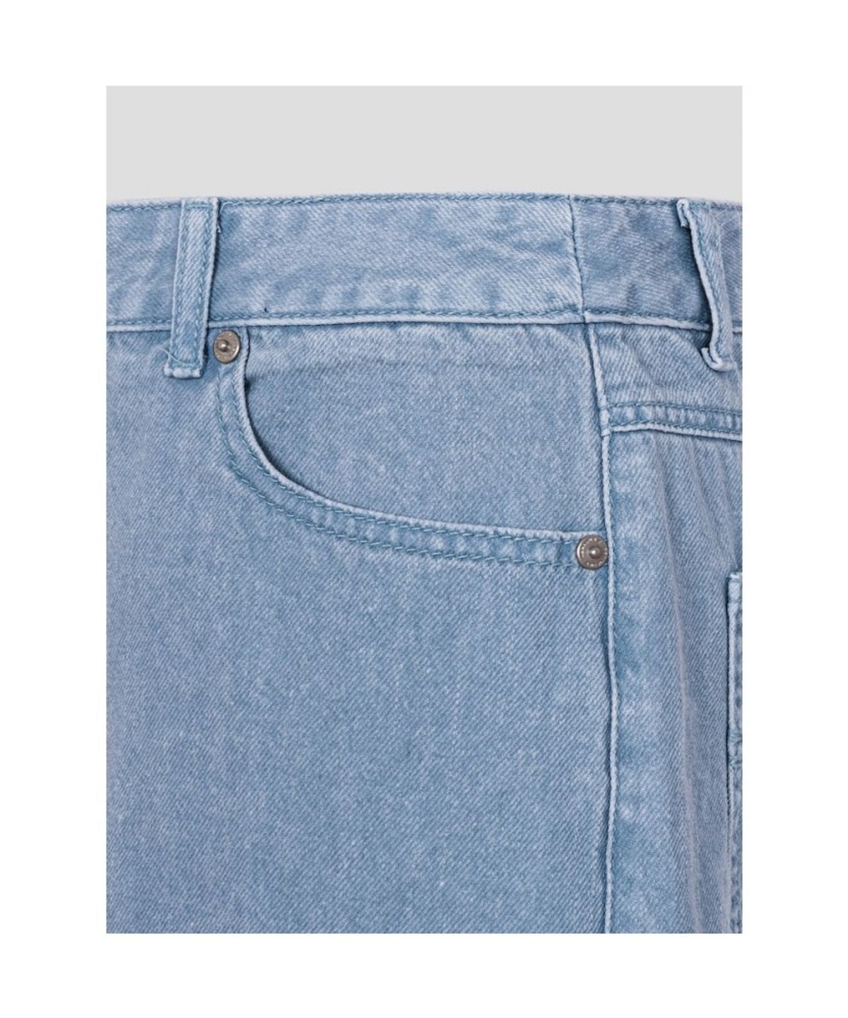 빈폴 레이디스(BEANPOLE LADIES) 오버다잉 데님 버뮤다  스카이 블루 (BF6725C71Q)