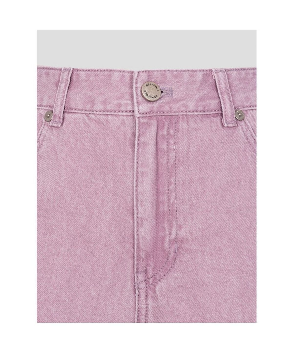 빈폴 레이디스(BEANPOLE LADIES) 오버다잉 데님 버뮤다  핑크 (BF6725C71X)
