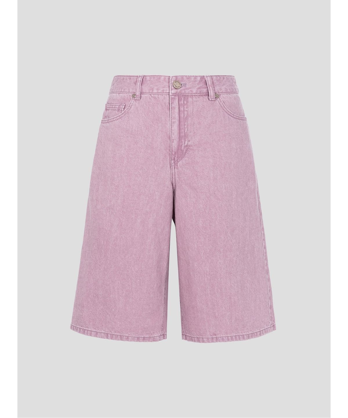 빈폴 레이디스(BEANPOLE LADIES) 오버다잉 데님 버뮤다  핑크 (BF6725C71X)