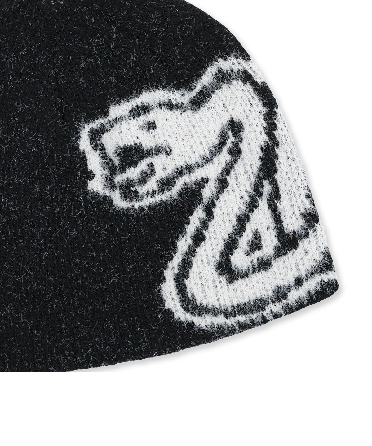 위캔더스(WKNDRS) SNAKE BEANIE (BLACK)
