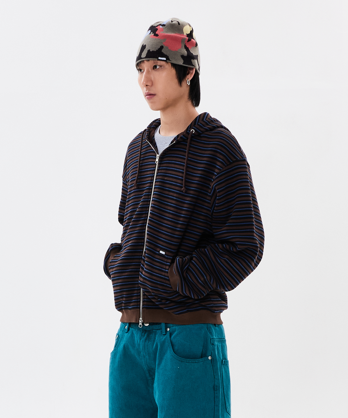 위캔더스(WKNDRS) CAMO BEANIE (M.CAMO)
