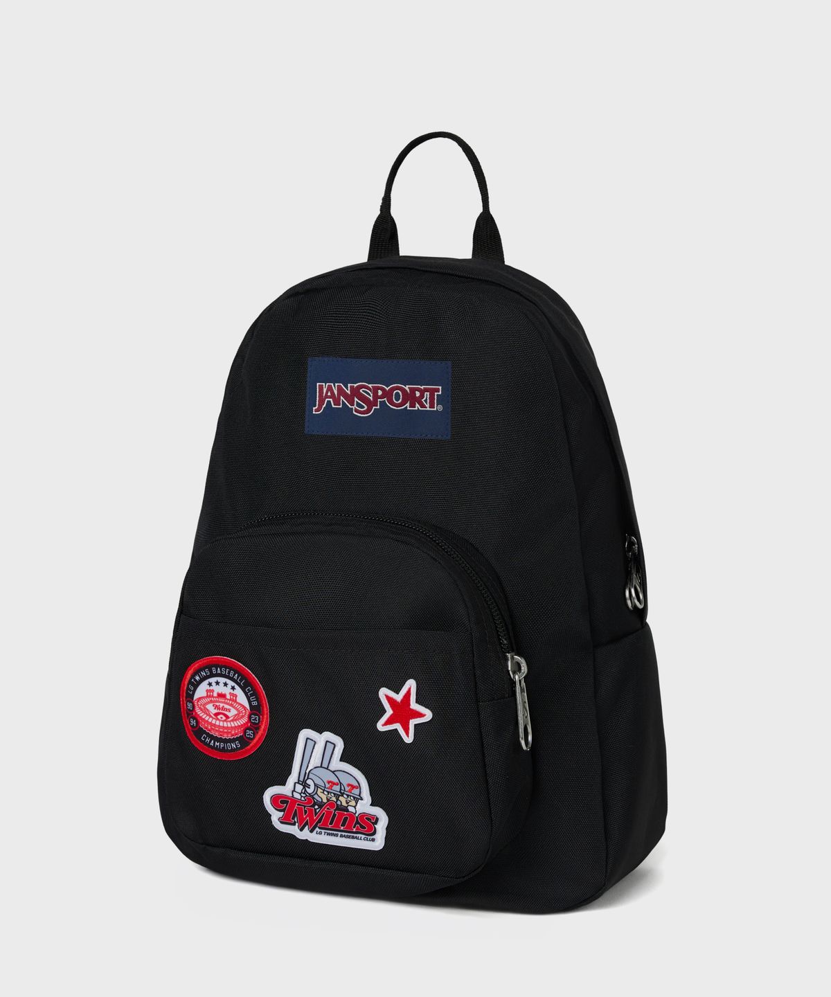잔스포츠(JANSPORT) 잔스포츠 X LG TWINS 하프파인트 BLACK