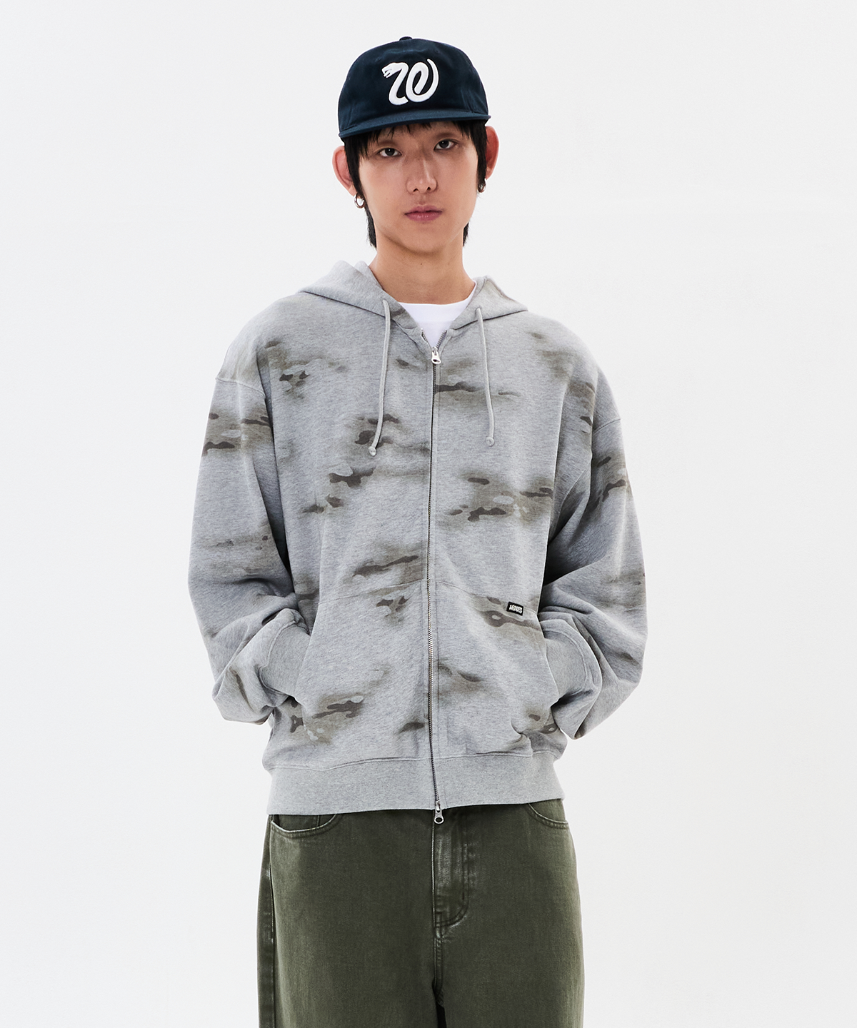 위캔더스(WKNDRS) SNAKE CAP (NAVY)