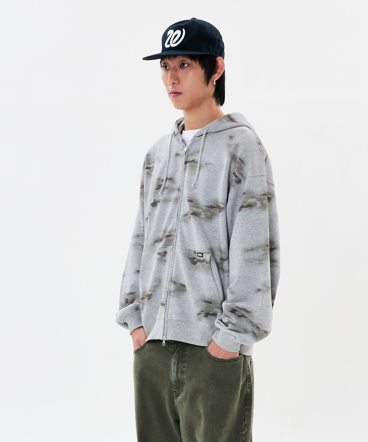 위캔더스(WKNDRS) SNAKE CAP (NAVY)