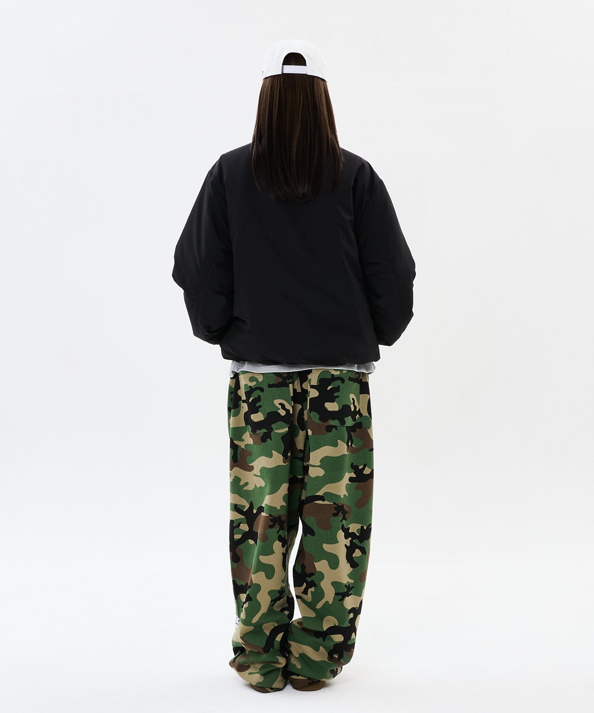 위캔더스(WKNDRS) GYM SWEAT PANTS (CAMO)