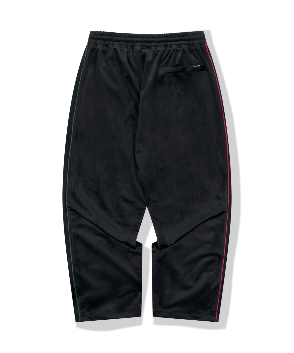 위캔더스(WKNDRS) VELVET TRACK PANTS (BLACK)
