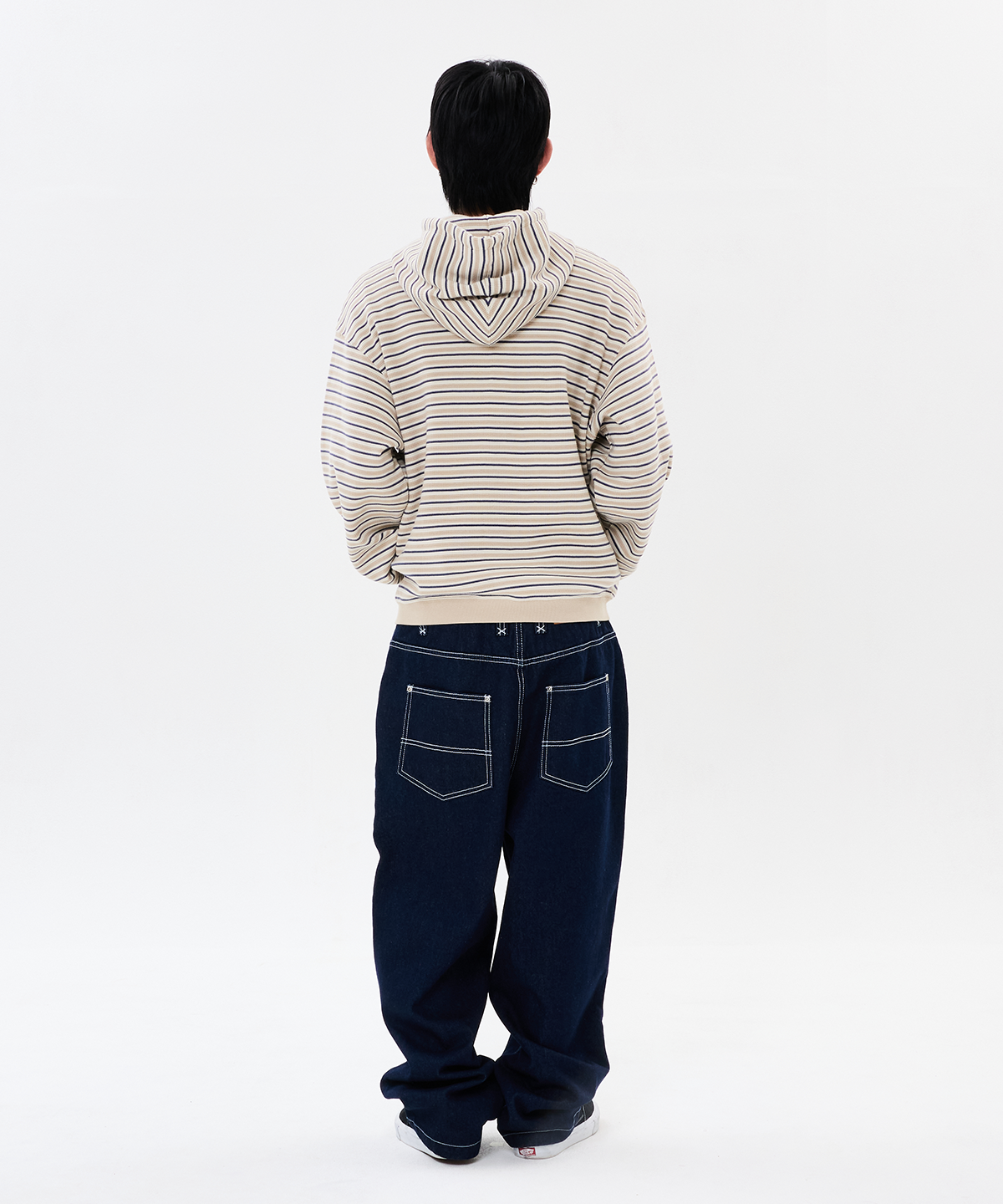 위캔더스(WKNDRS) CAT DENIM PANTS (DENIM)