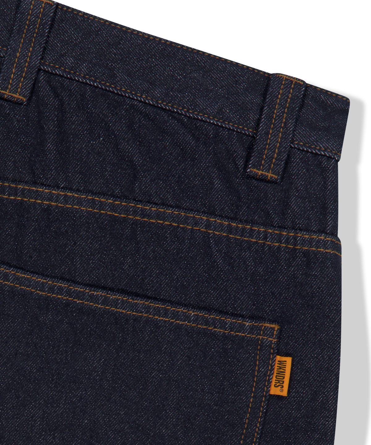 위캔더스(WKNDRS) DUCK OFF DENIM PANTS (D.BLUE)