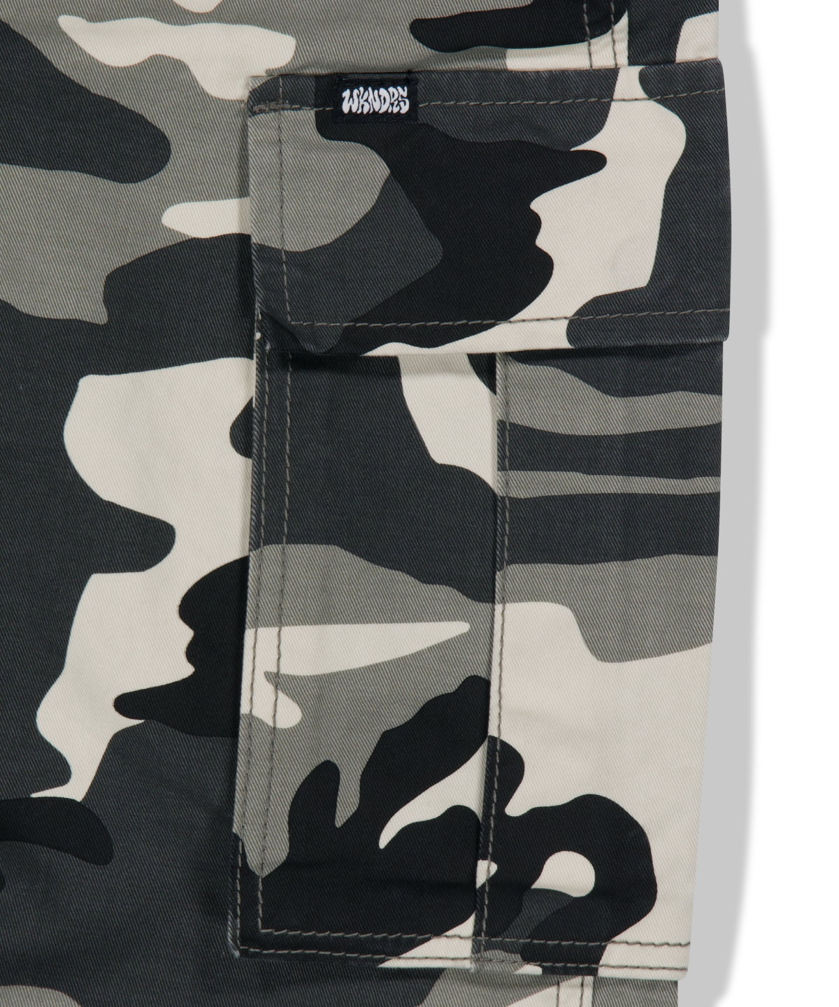 위캔더스(WKNDRS) CAMO CARGO PANTS (S.CAMO)