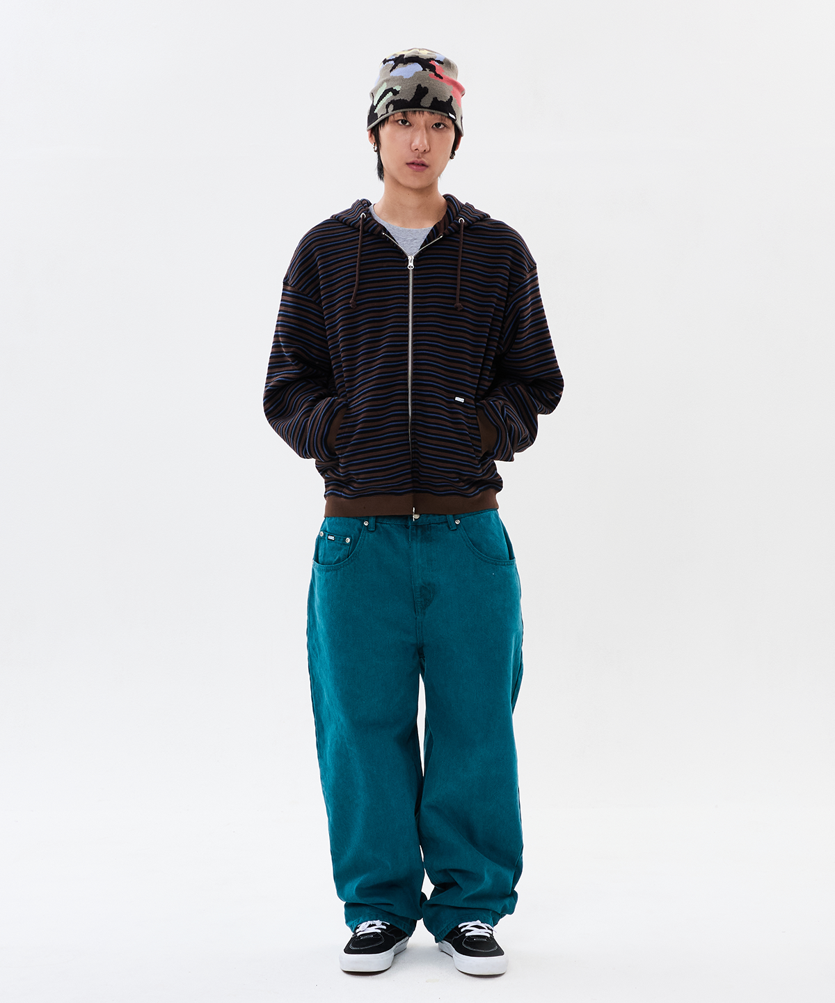위캔더스(WKNDRS) HOUND DENIM PANTS (D.MINT)