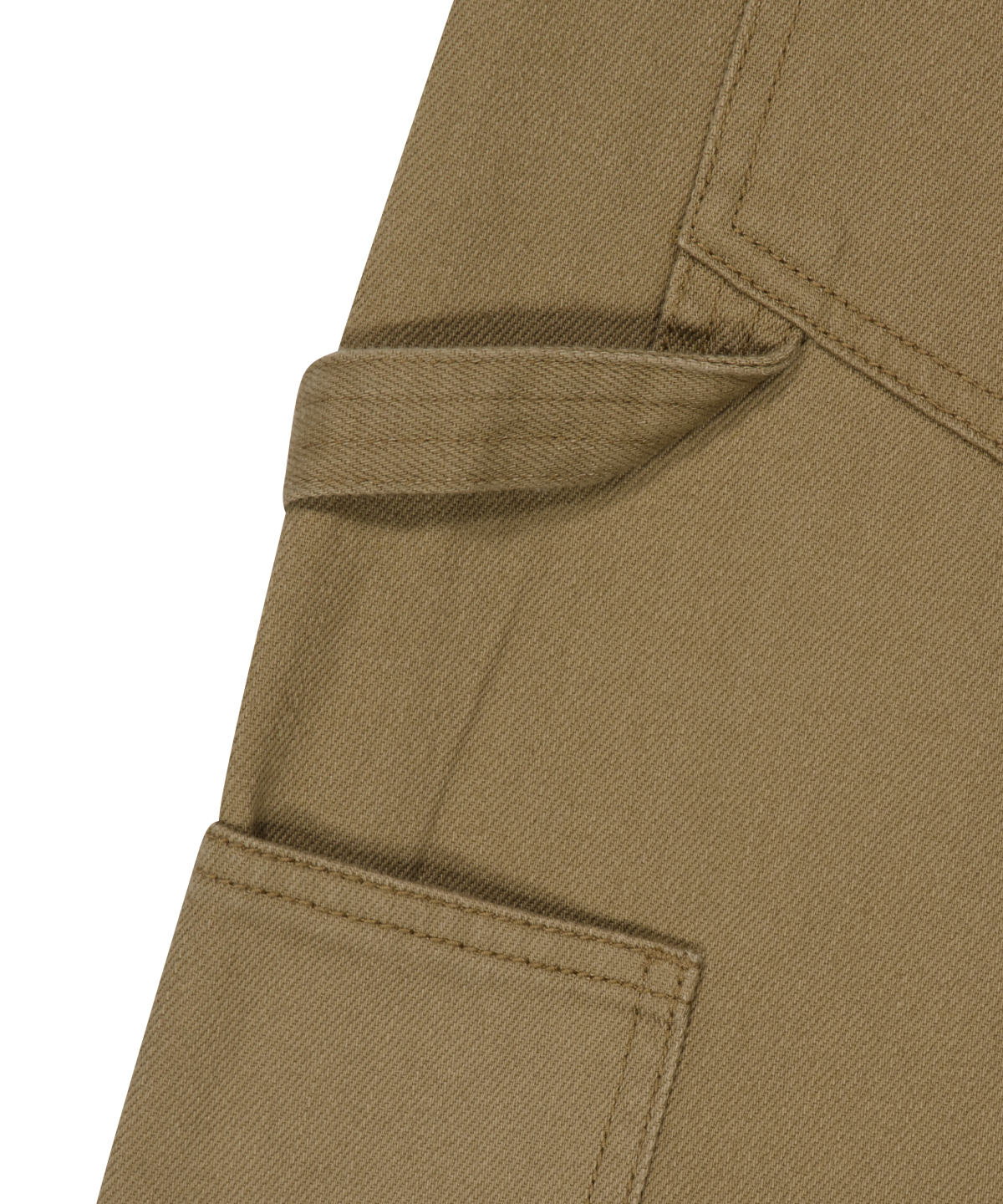 위캔더스(WKNDRS) DOUBLE KNEE CARPENTER PANTS (BEIGE)
