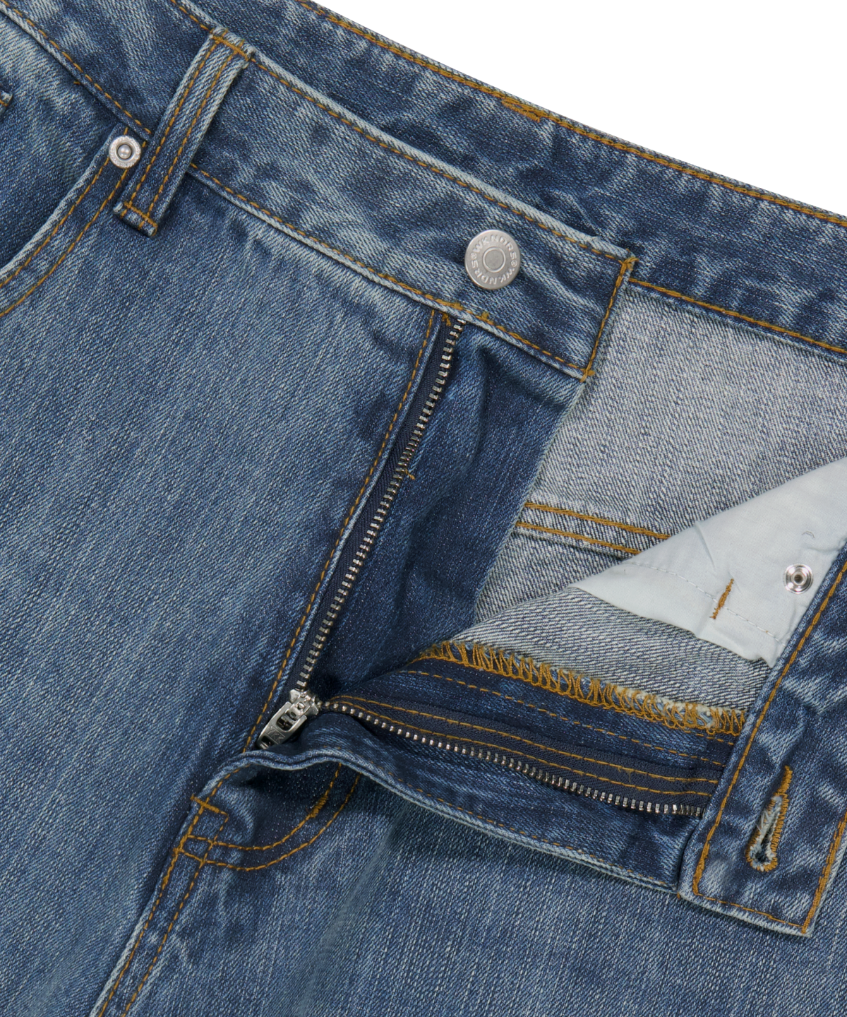 위캔더스(WKNDRS) SLUB DENIM PANTS (DENIM)