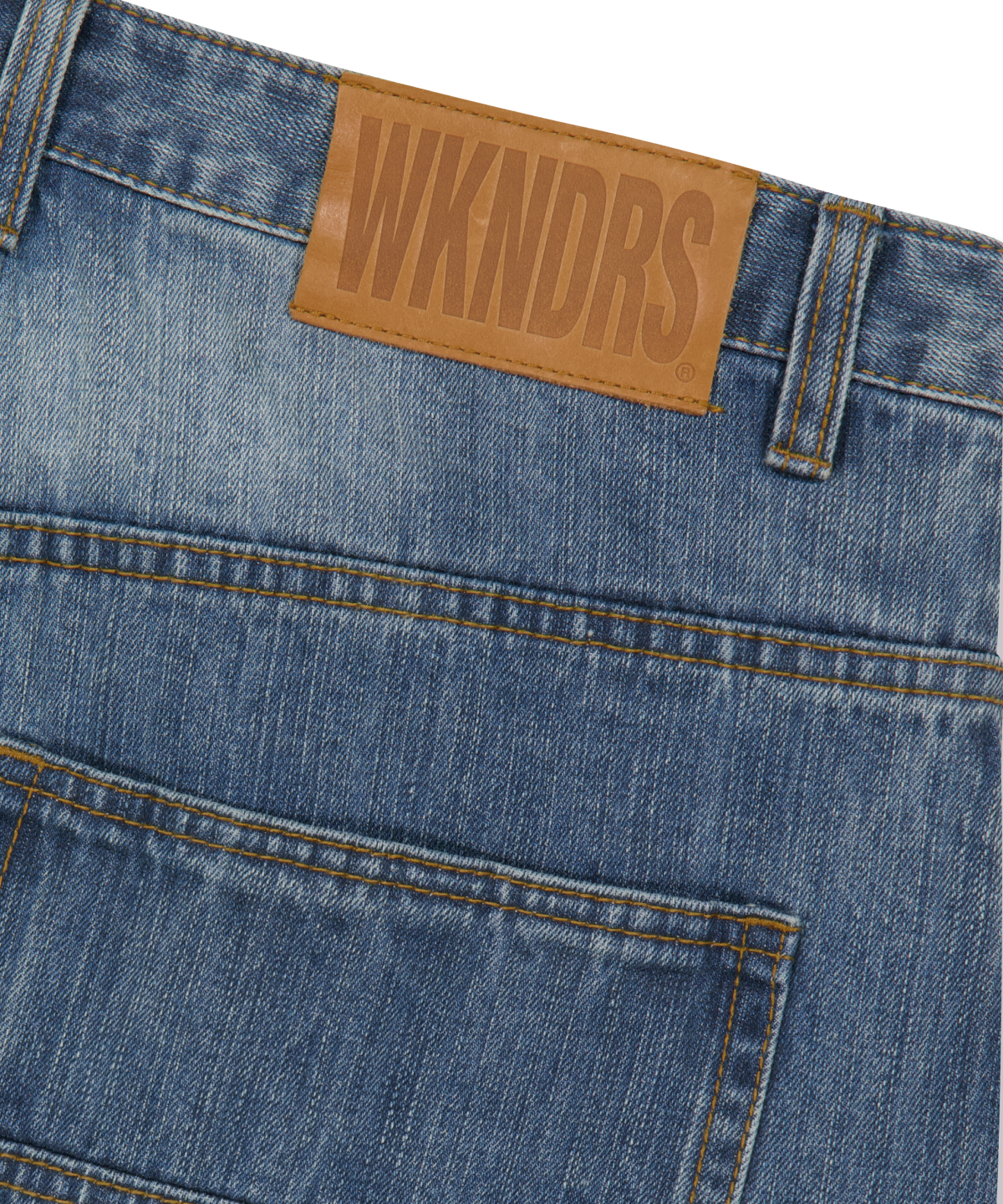 위캔더스(WKNDRS) SLUB DENIM PANTS (DENIM)
