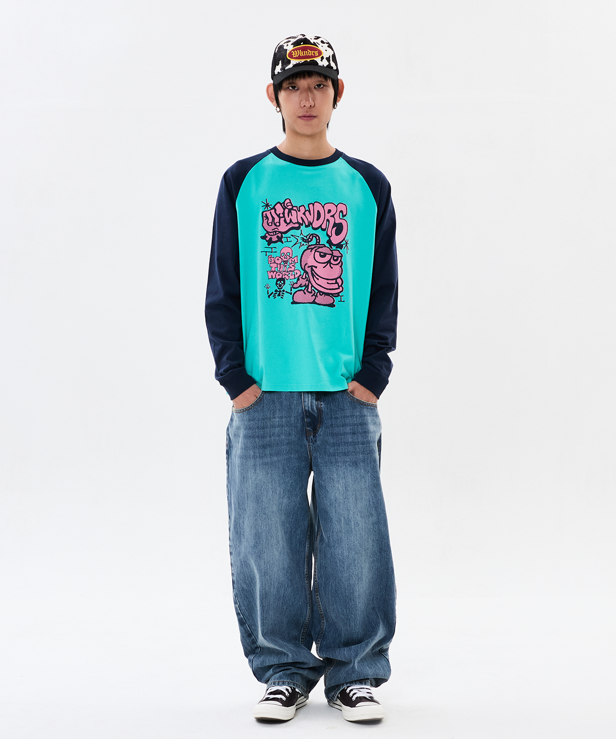 위캔더스(WKNDRS) SLUB DENIM PANTS (DENIM)