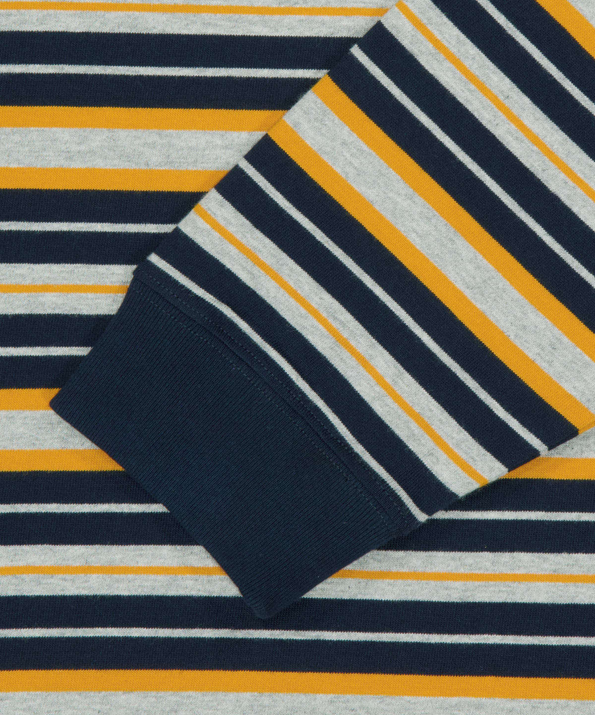 위캔더스(WKNDRS) MULTI STRIPE LS T-SHIRT (NAVY)