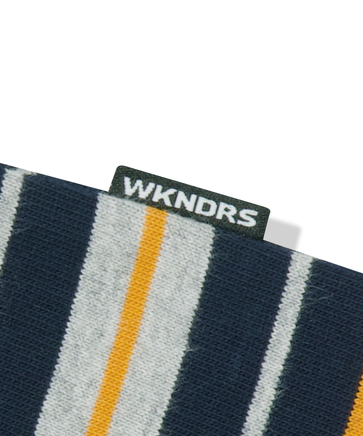 위캔더스(WKNDRS) MULTI STRIPE LS T-SHIRT (NAVY)