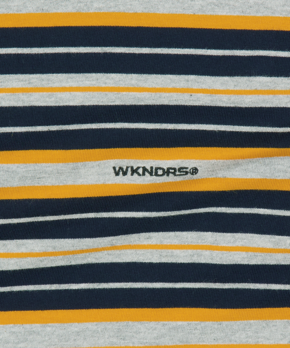위캔더스(WKNDRS) MULTI STRIPE LS T-SHIRT (NAVY)