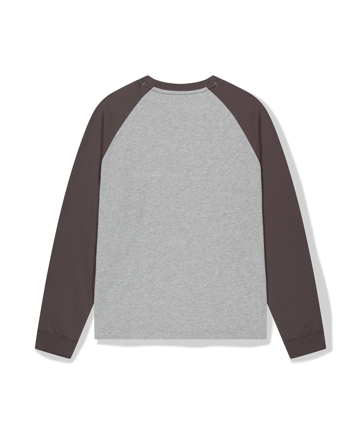 위캔더스(WKNDRS) BOMB RAGLAN LS T-SHIRT (BROWN)