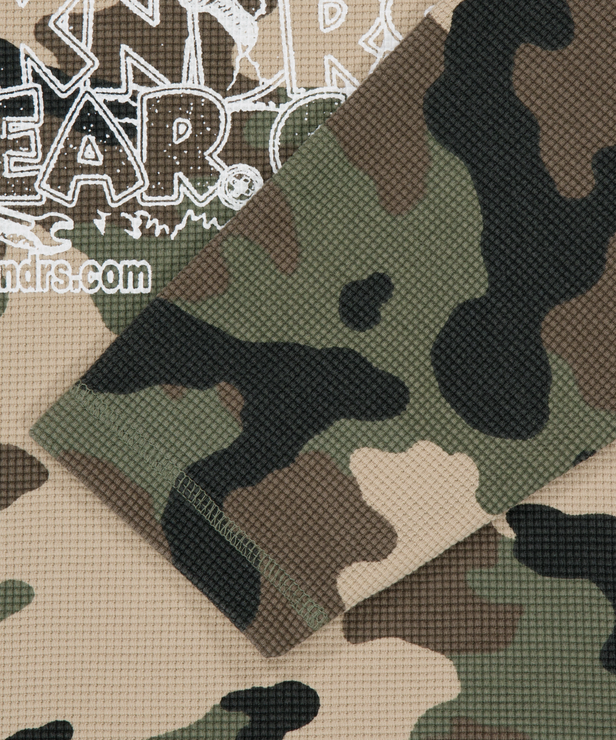 위캔더스(WKNDRS) MUSHROOM LS T-SHIRT (CAMO)