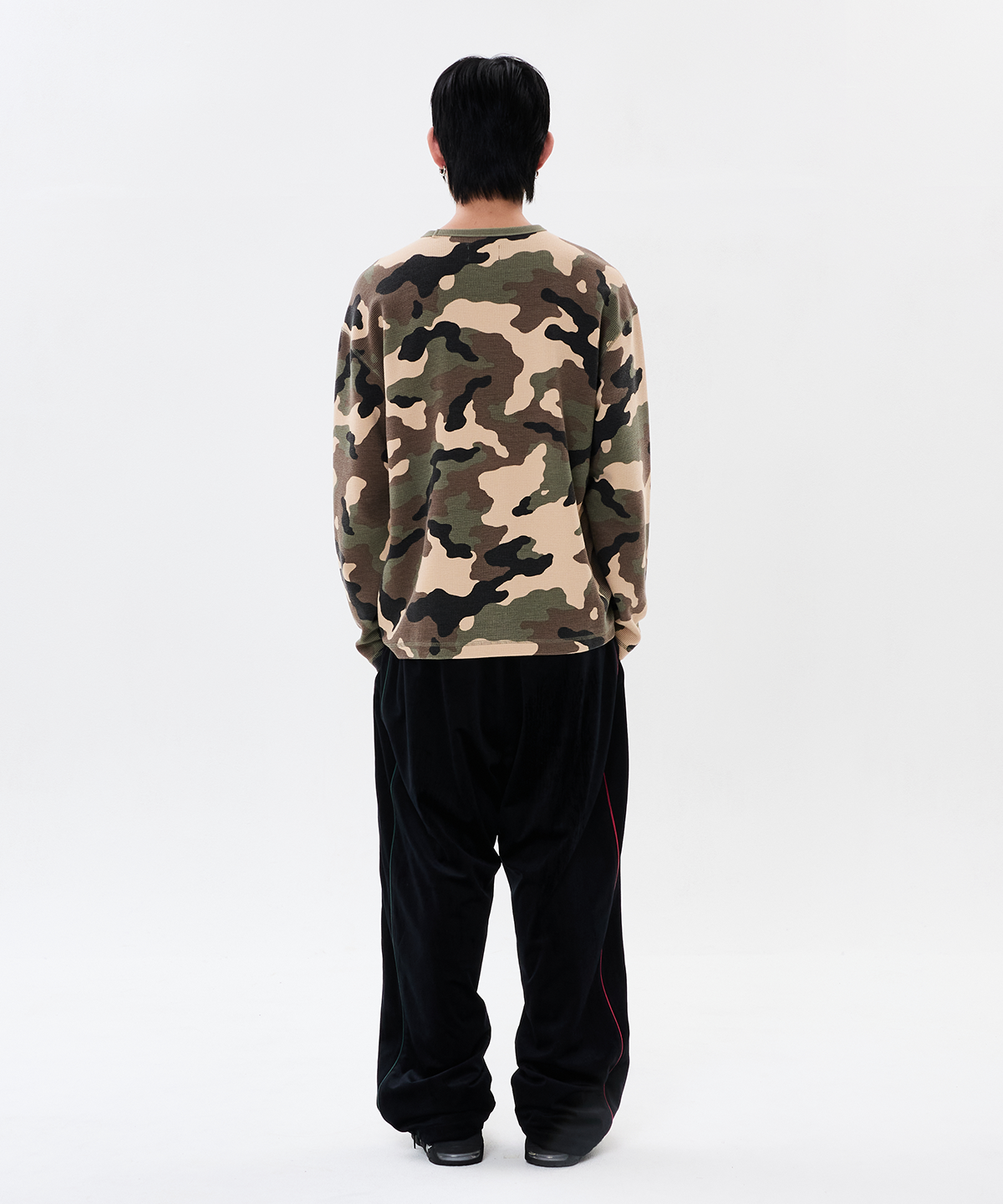 위캔더스(WKNDRS) MUSHROOM LS T-SHIRT (CAMO)