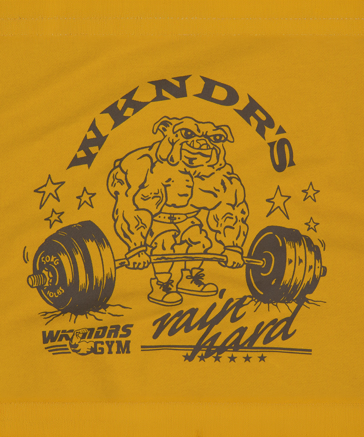 위캔더스(WKNDRS) GYM SWEATSHIRT (MUSTARD)