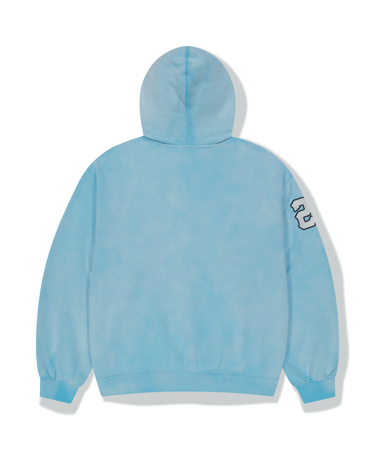위캔더스(WKNDRS) EMBLEM ZIP-UP HOODIE (S.BLUE)