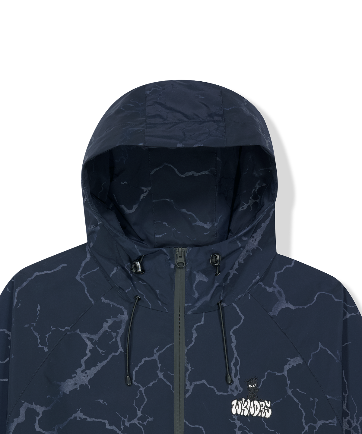 위캔더스(WKNDRS) 3L CRACK WINDBREAKER (NAVY)