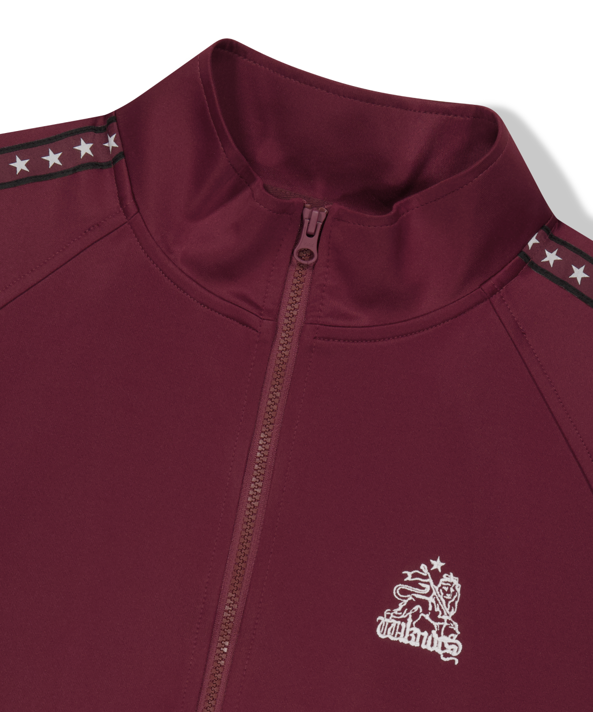 위캔더스(WKNDRS) STAR TRACK JACKET (BURGUNDY)