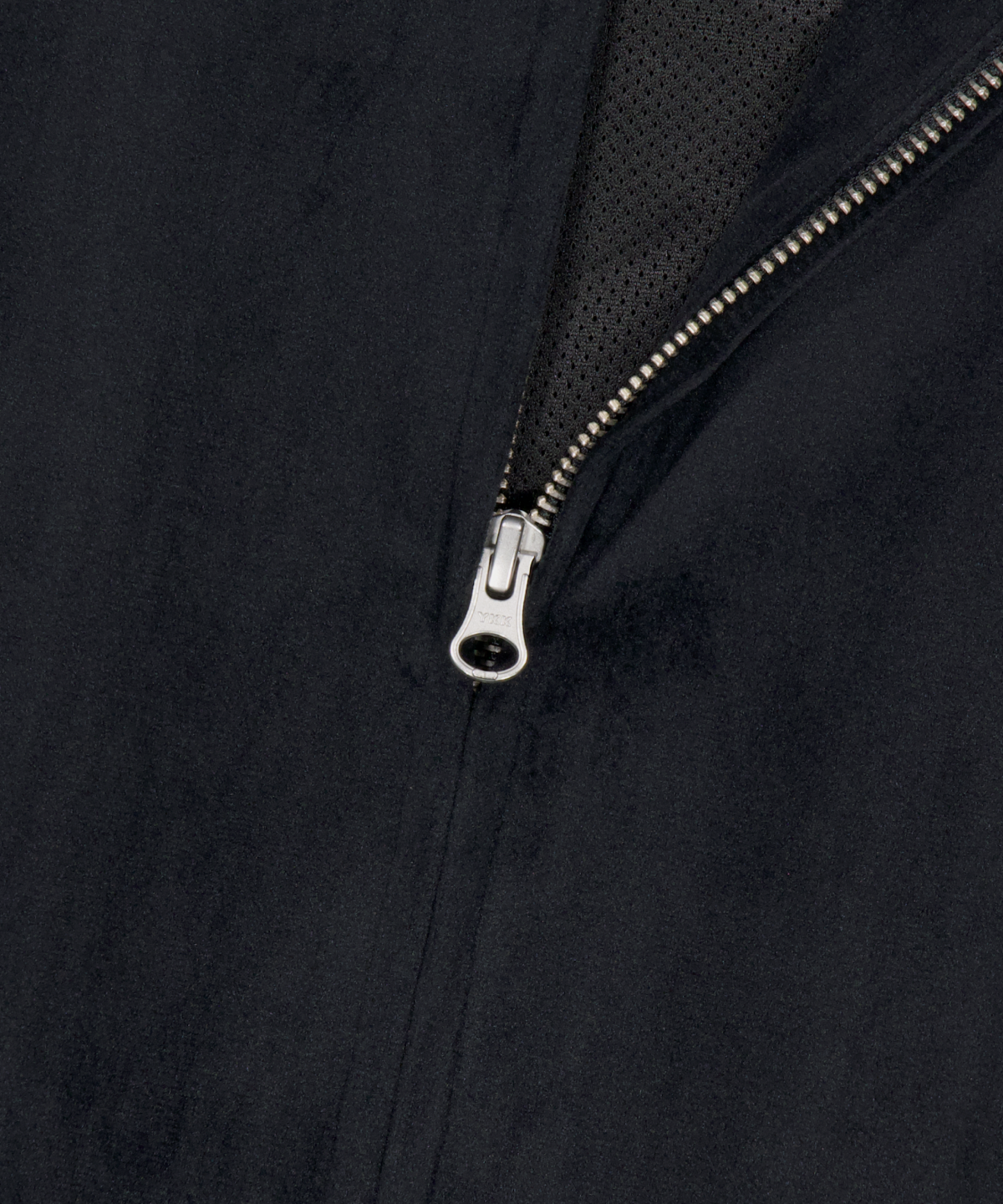 위캔더스(WKNDRS) VELVET TRACK JACKET (BLACK)