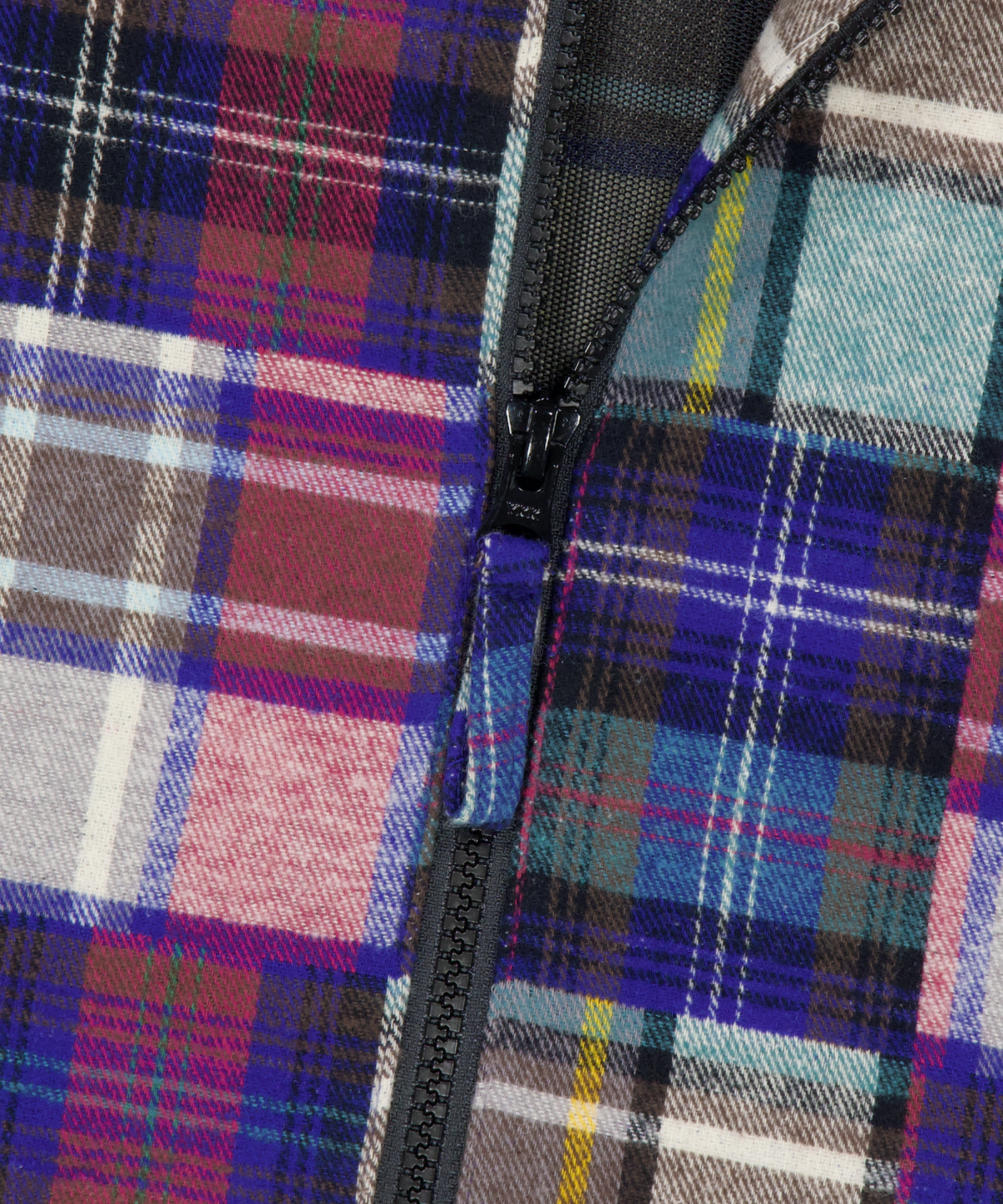 위캔더스(WKNDRS) PATCHWORK HOOD JACKET (L.MIX)