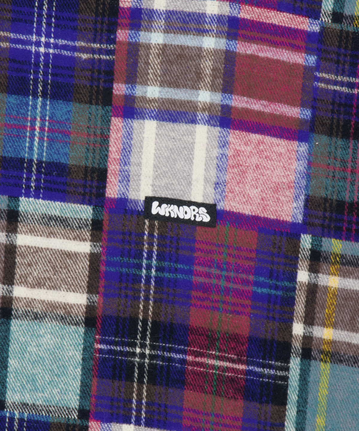 위캔더스(WKNDRS) PATCHWORK HOOD JACKET (L.MIX)