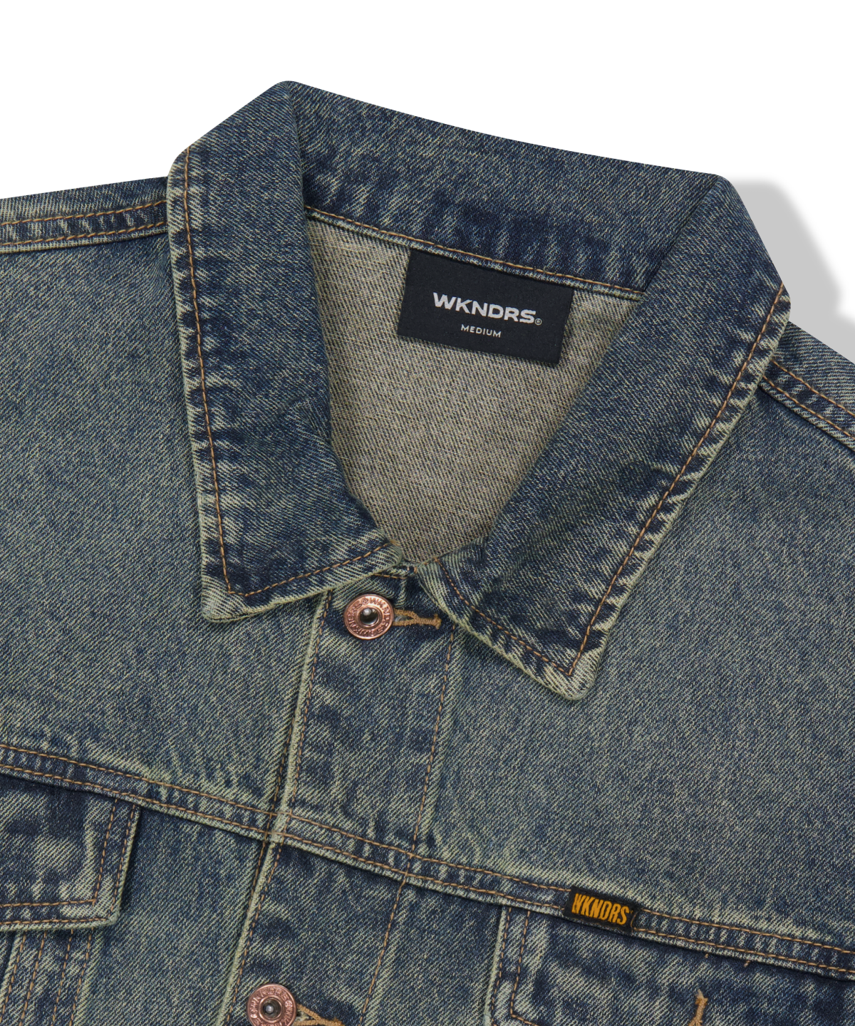 위캔더스(WKNDRS) OG TRUCKER JACKET (DENIM)