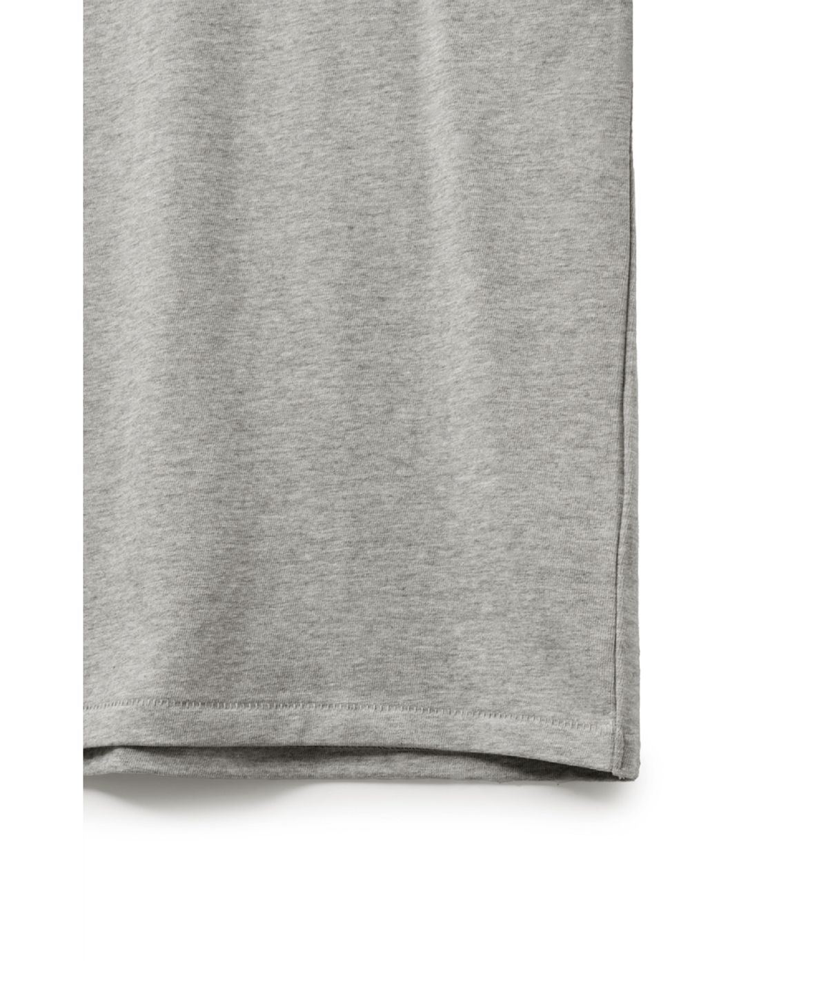 해칭룸(HATCHINGROOM) Crop Tee 1/2 M.Grey