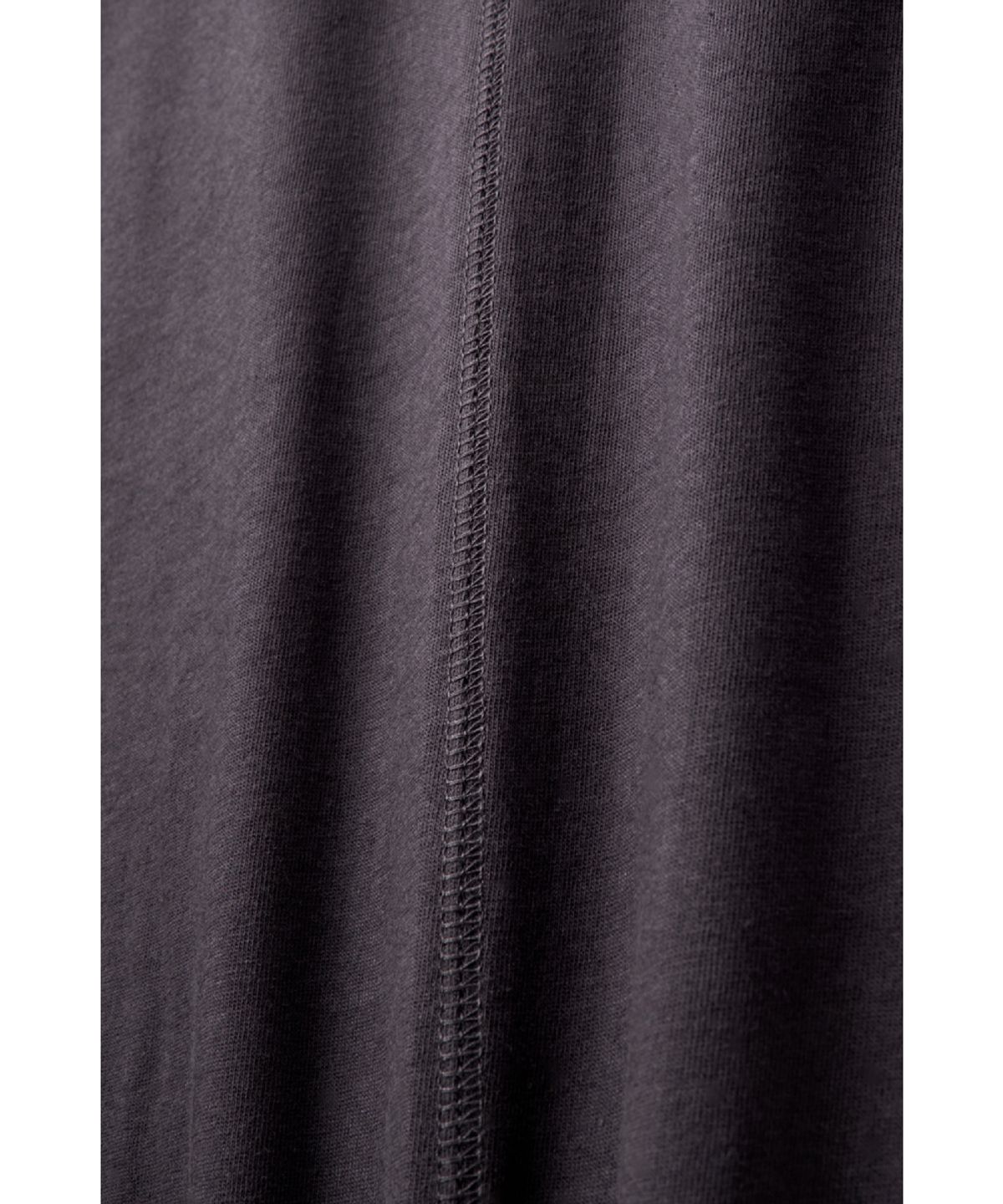 해칭룸(HATCHINGROOM) Two Face Tee 1/2 Purple Charcoal