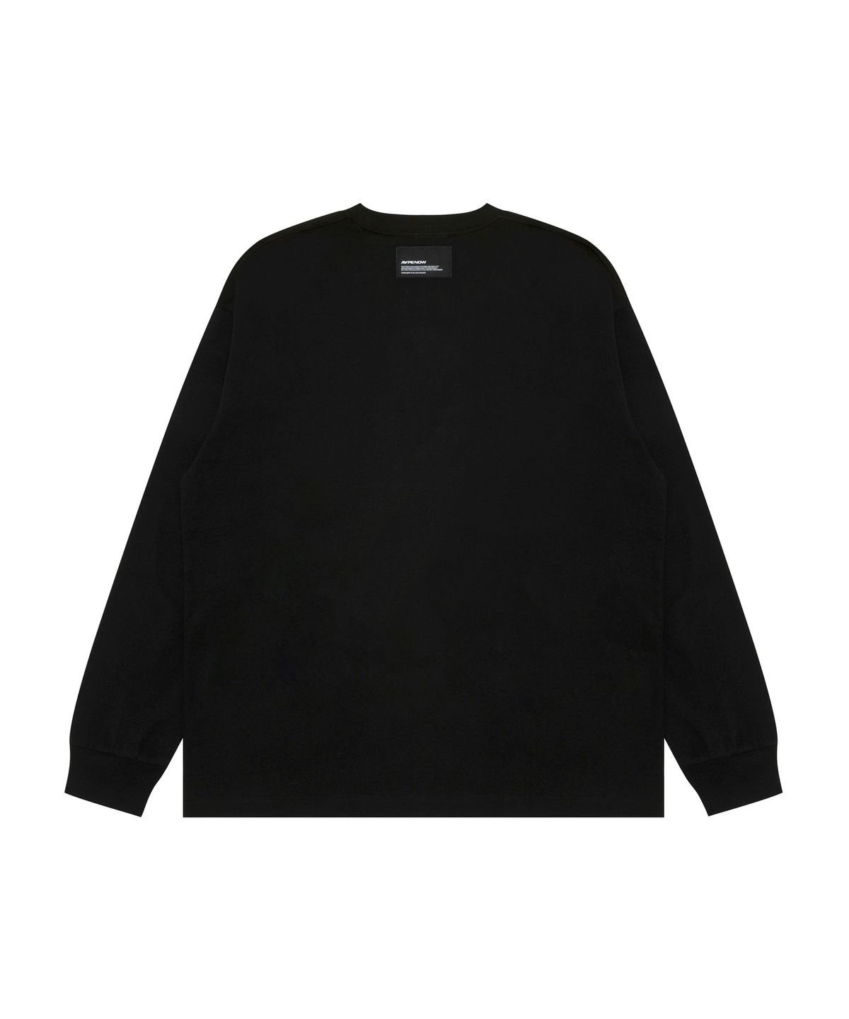 에이프(AAPE) AAPENOW AAPE 하트 롱슬리브 티셔츠 블랙 / AAPLTM1815XXQBKX