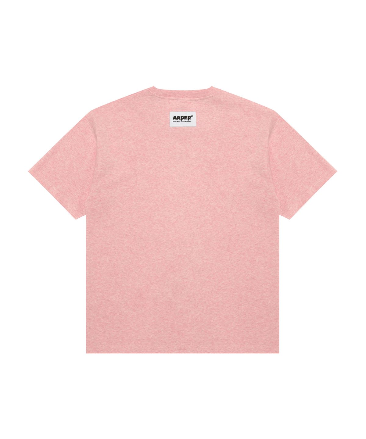 에이프(AAPE) AAPER 로고 티셔츠 핑크 / AAPTEM1830XAQPK2
