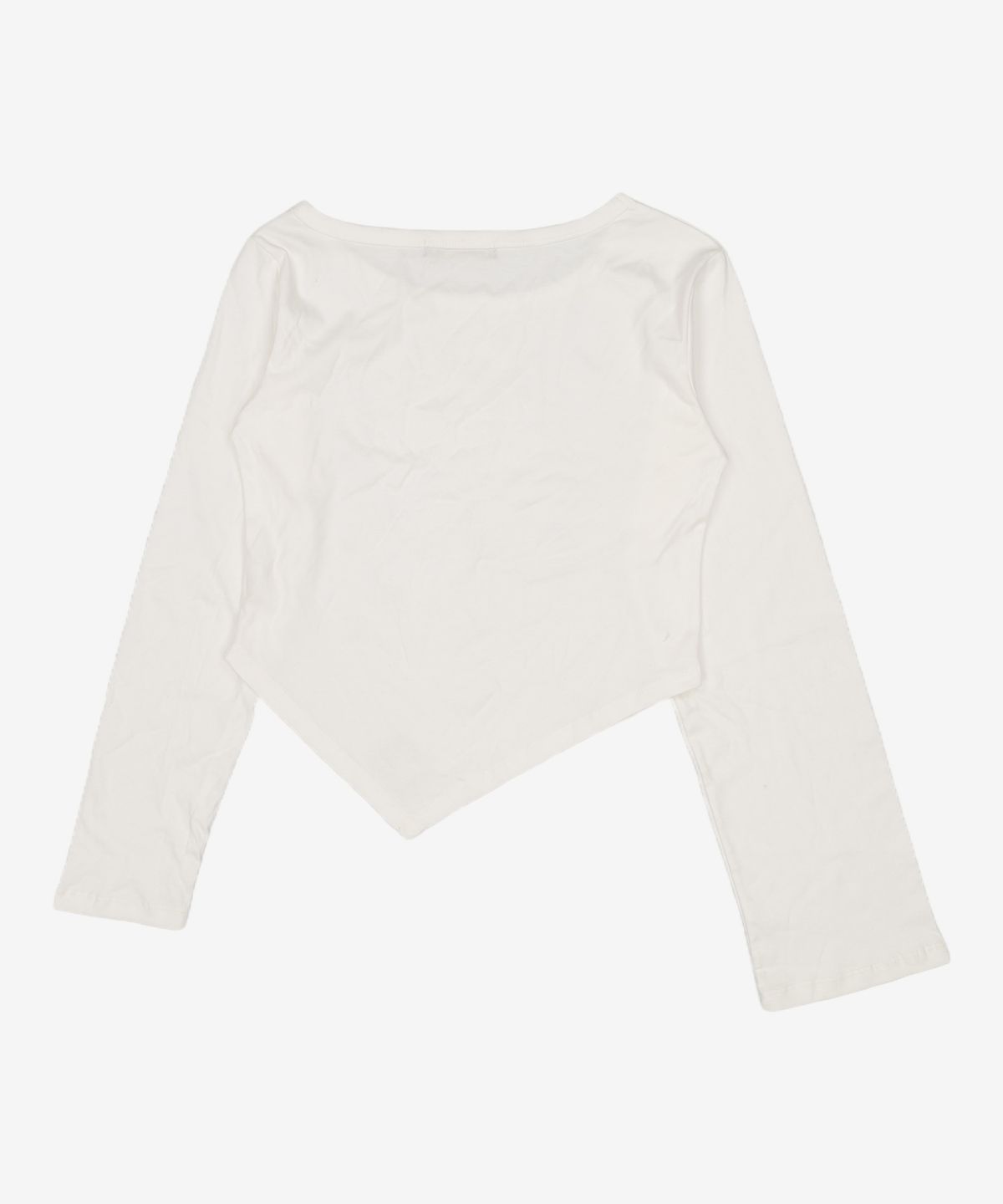 닐링(NILLRING) T12.00 Unbalanced Long-sleeved Printed T-shirt FREE