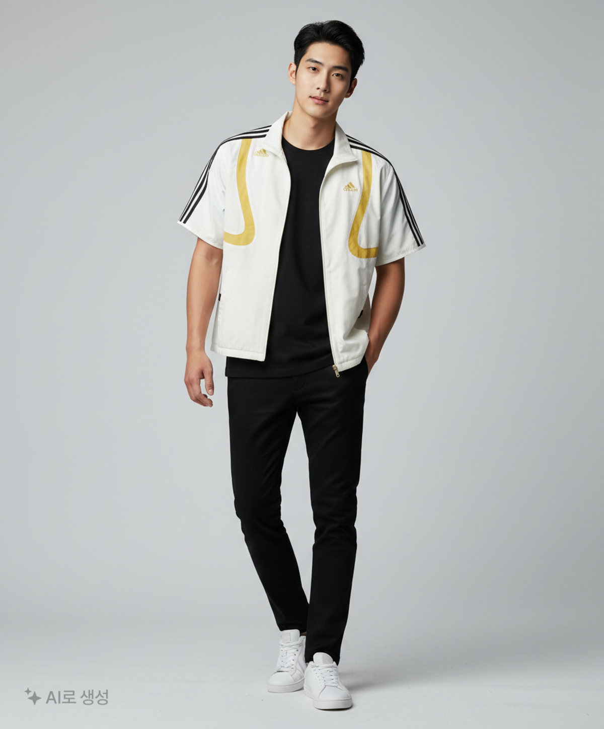 아디다스(ADIDAS) 트레이닝 재킷 100