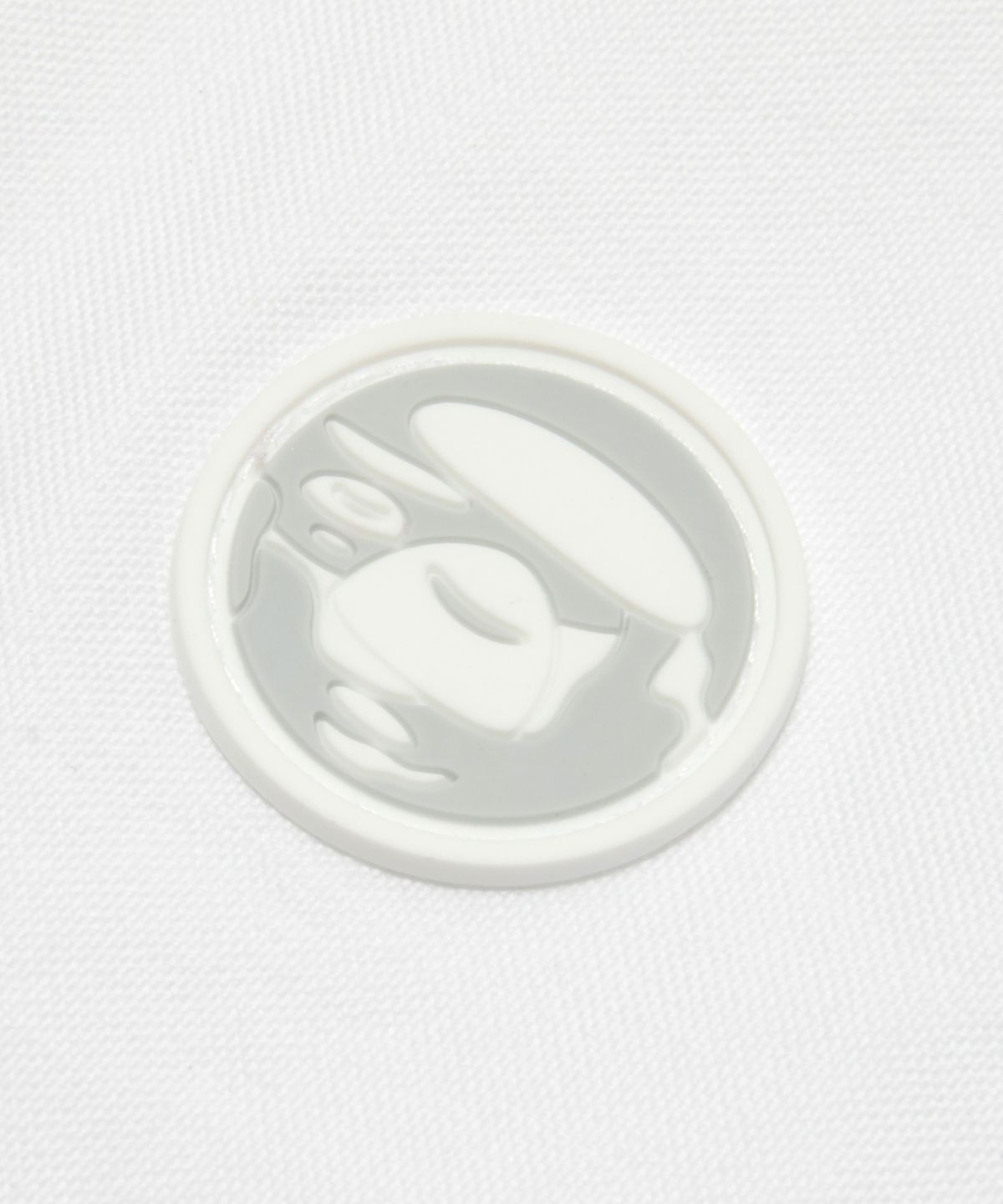 에이프(AAPE) AAPENOW 문페이스 셔츠 화이트 / AAPSTM8555XXQWHX
