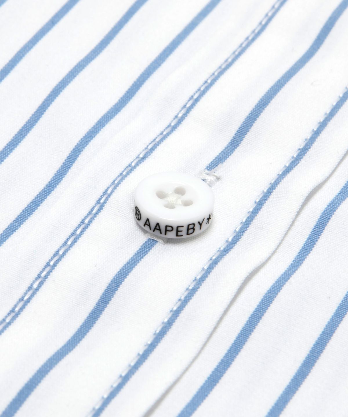 에이프(AAPE) AAPENOW 문페이스 스프라이트 셔츠 블루 / AAPSTM8557XAQWHK