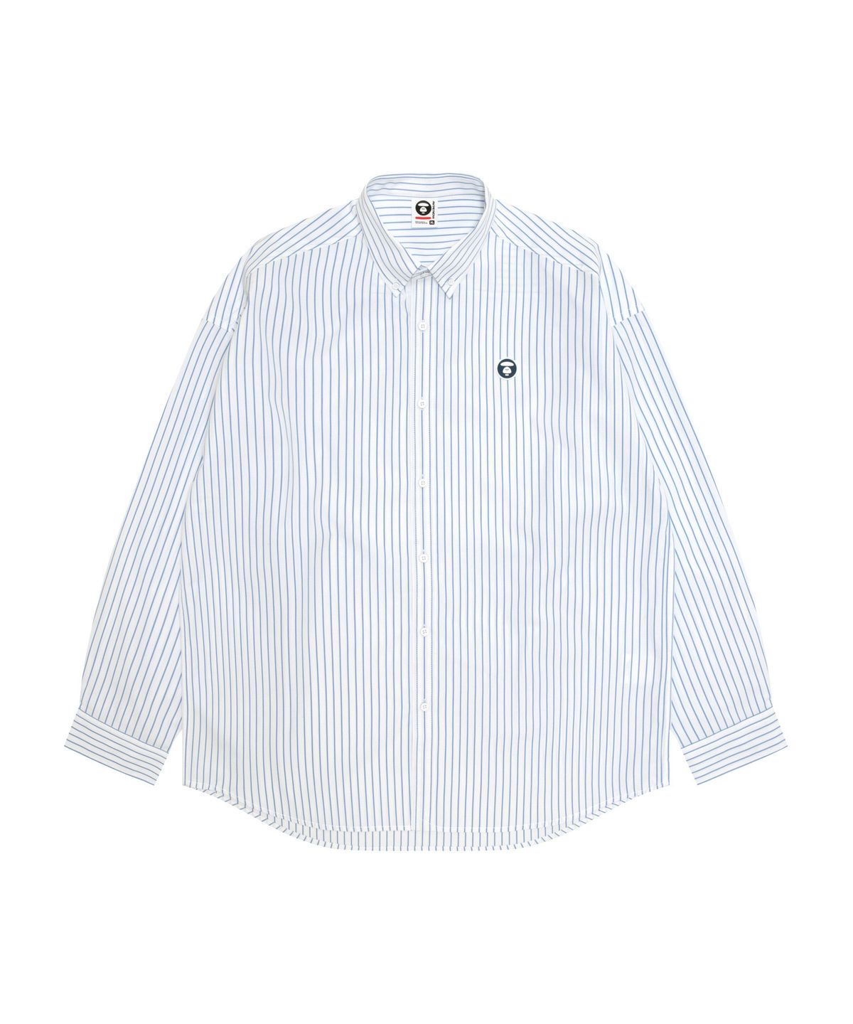 에이프(AAPE) AAPENOW 문페이스 스프라이트 셔츠 블루 / AAPSTM8557XAQWHK