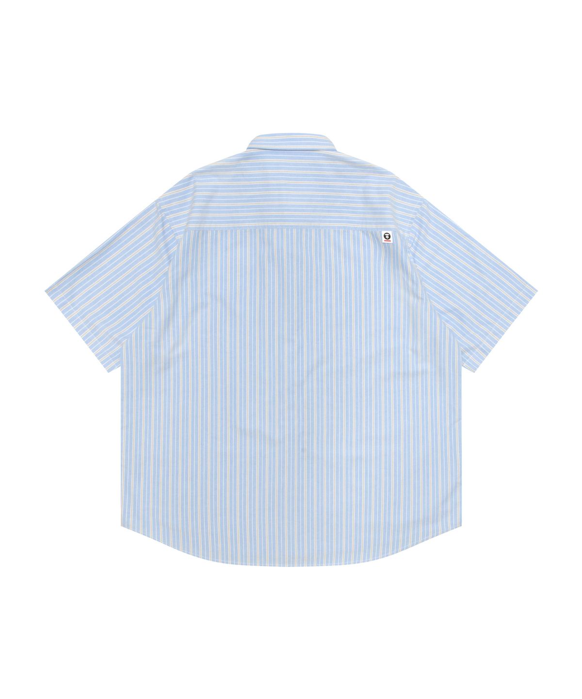 에이프(AAPE) AAPENOW 문페이스 스프라이트 숏 슬리브 셔츠 스카이 블루 / AAPSRM8560XXQBLN