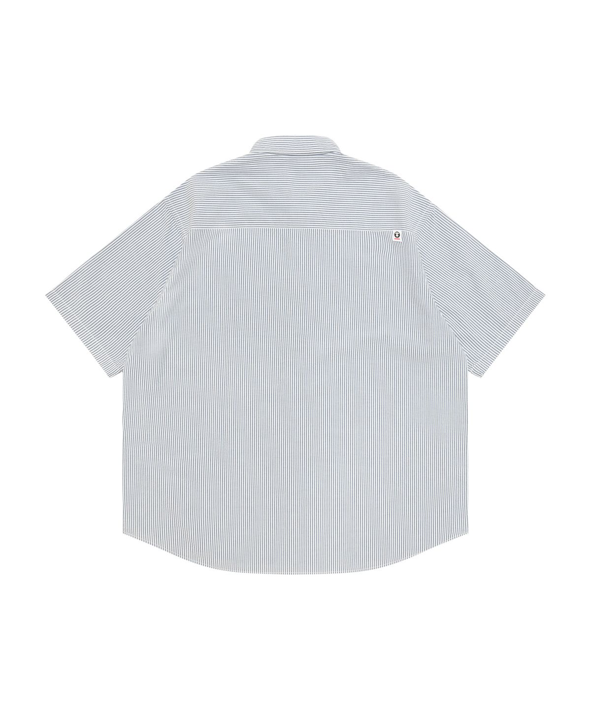 에이프(AAPE) AAPENOW 문페이스 숏 슬리브 셔츠 블랙 / AAPSRM8562XXQNYA