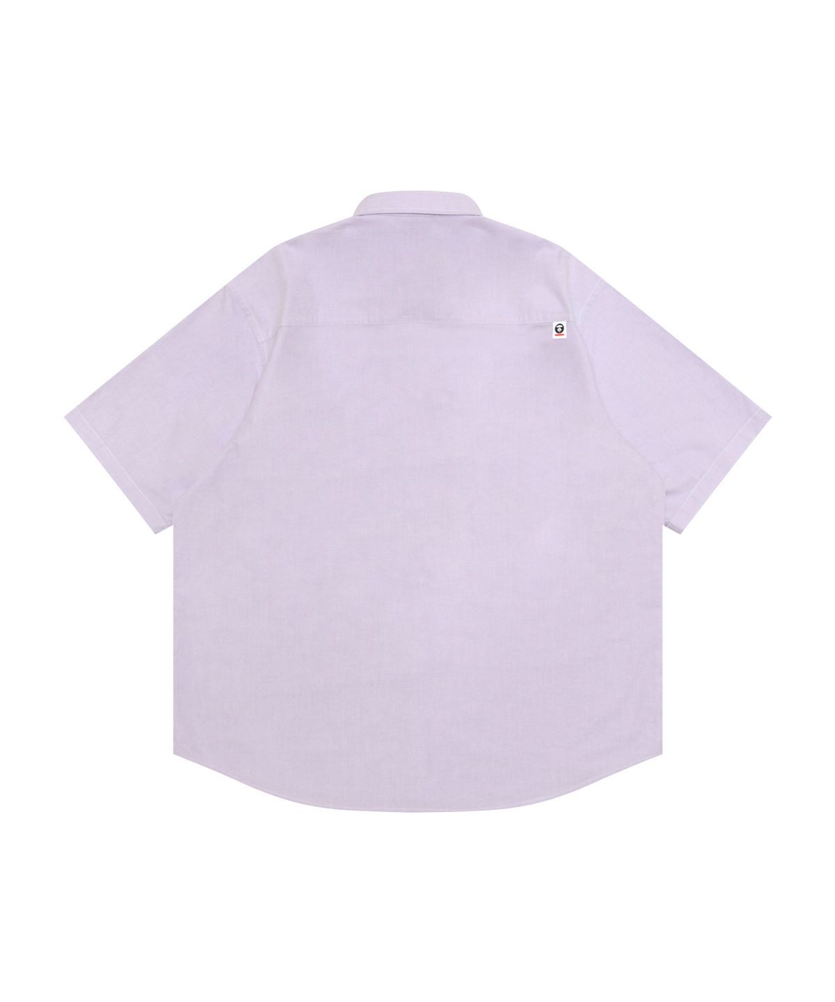 에이프(AAPE) AAPENOW 문페이스 숏 슬리브 셔츠 퍼플 / AAPSRM8559XXQPPX