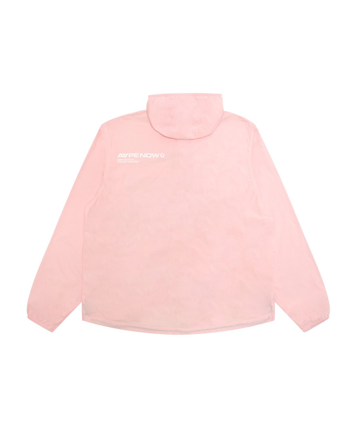 에이프(AAPE) AAPENOW 문페이스 윈드브레이커 핑크 / AAPLJM7770XXQPKL