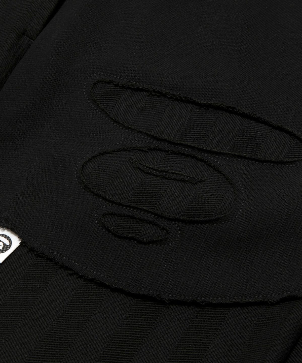 에이프(AAPE) 스웨트 쇼츠 블랙 / AAPSPMD608XXQBKX