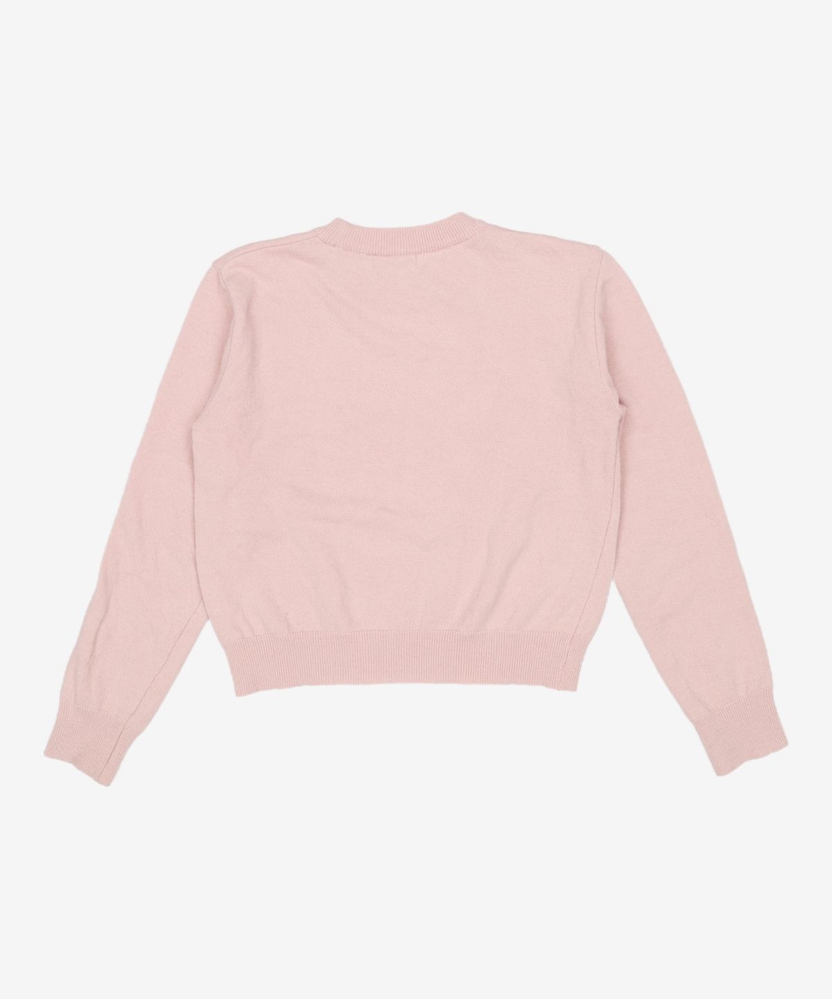 코일리(COILY) ROUND NECK KNIT_PINK FREE