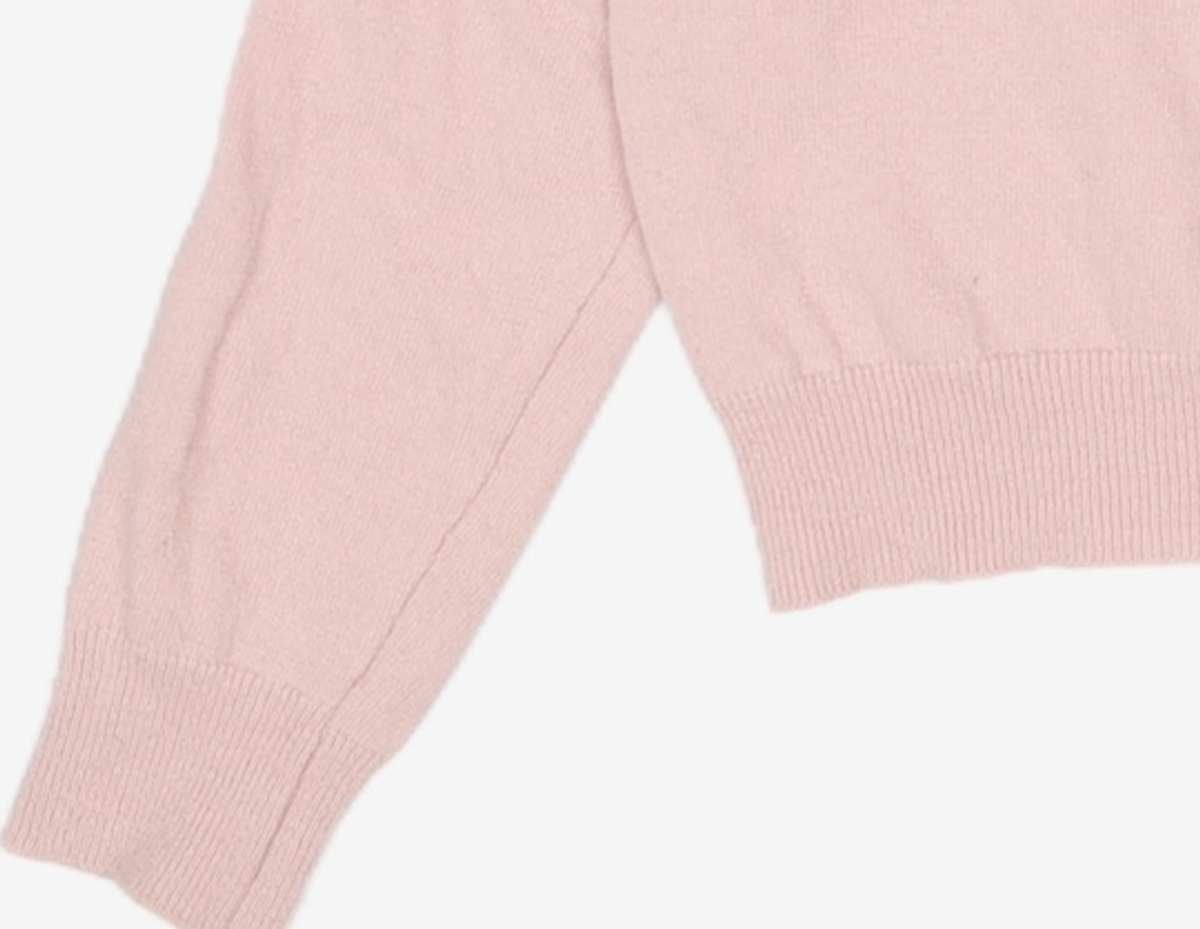 코일리(COILY) ROUND NECK KNIT_PINK FREE
